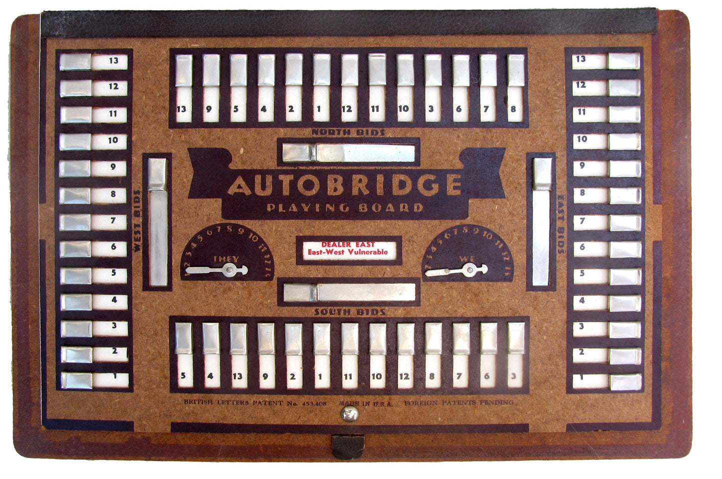 1937 Bridge Card Game Board Set