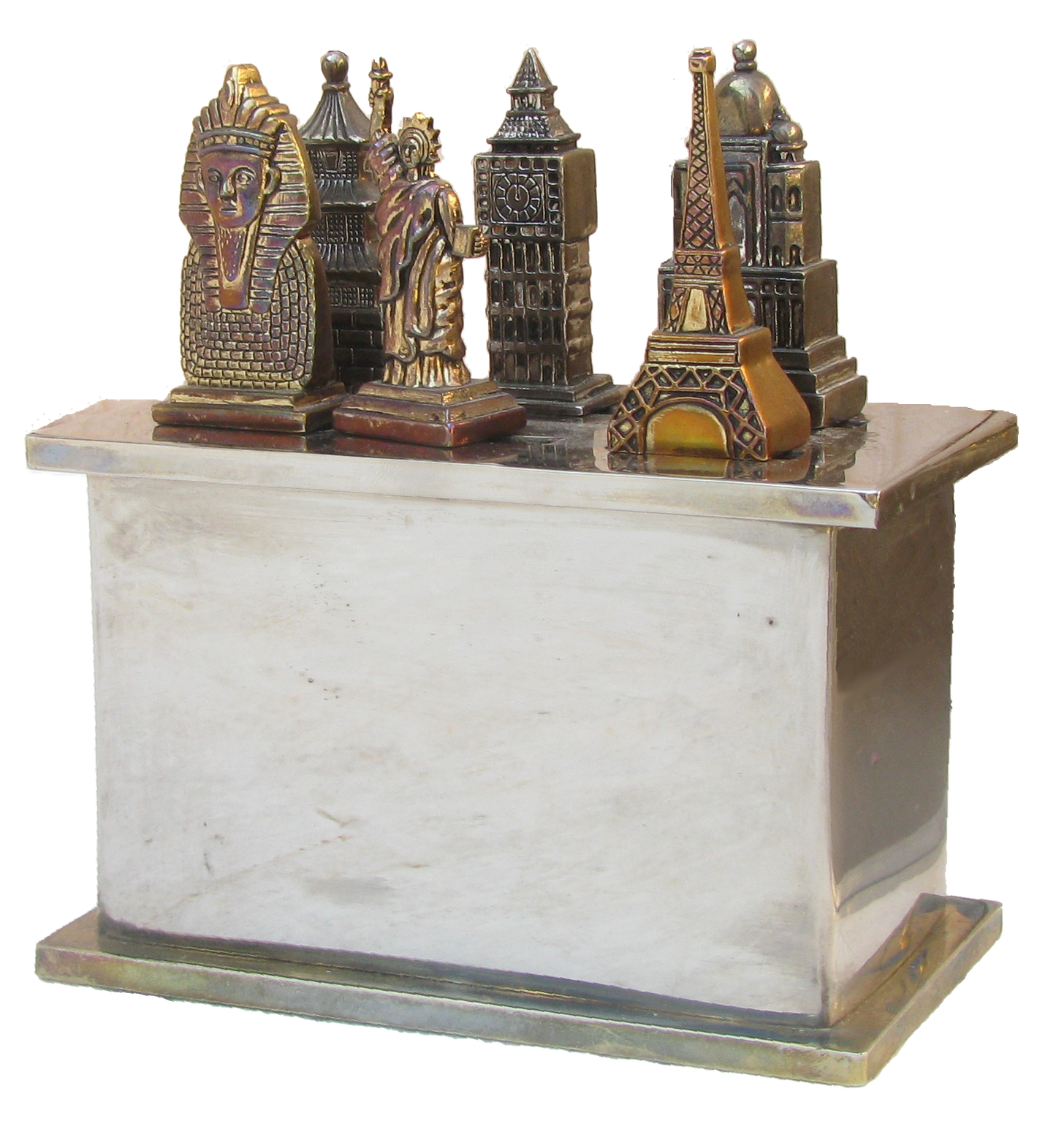 Architectural Monument Spreaders, Set of 6 W/ Stand
