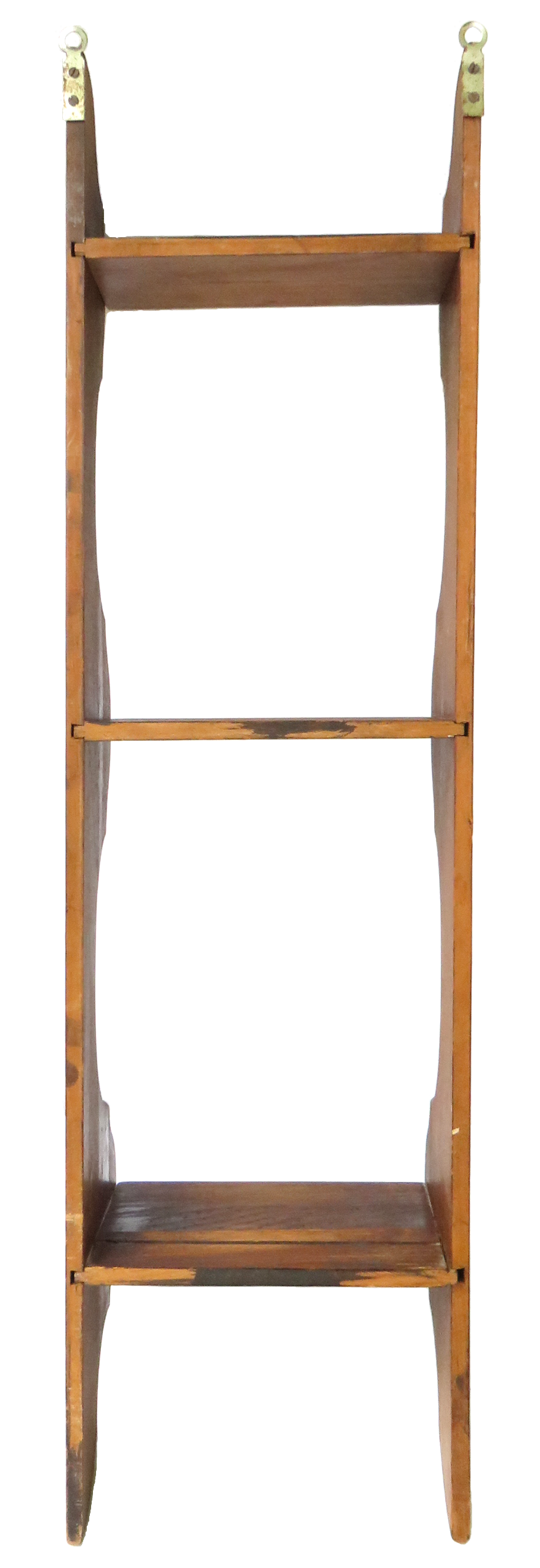 Curvaceous Wood Wall Shelf