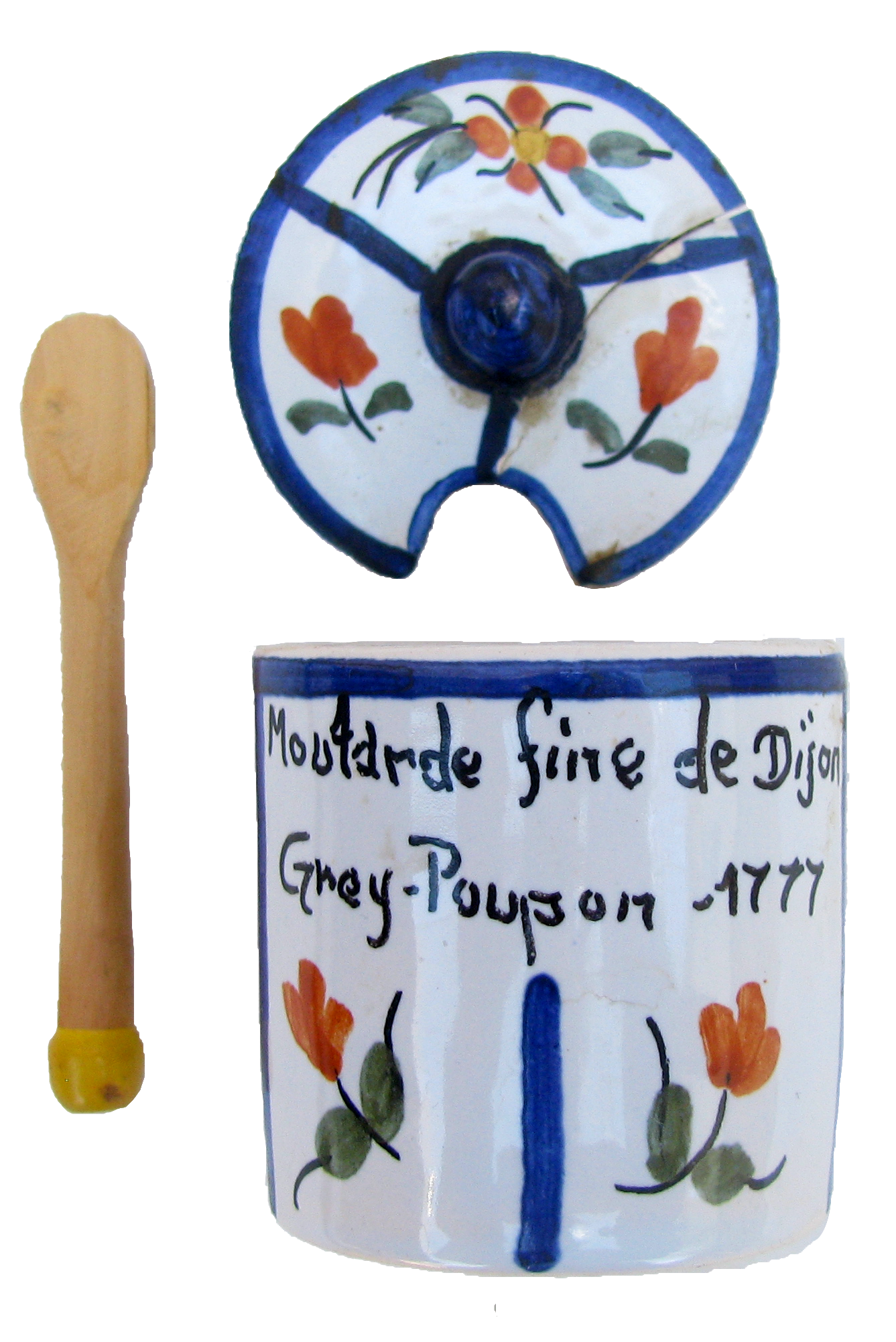 French Quimper Faience Pottery, Set of 3