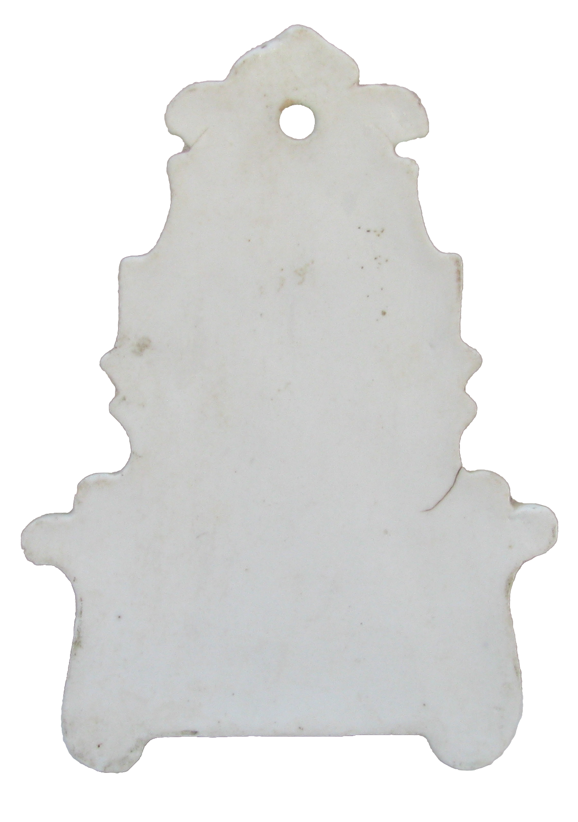 Hand-Painted Porcelain Match Keeper / Striker