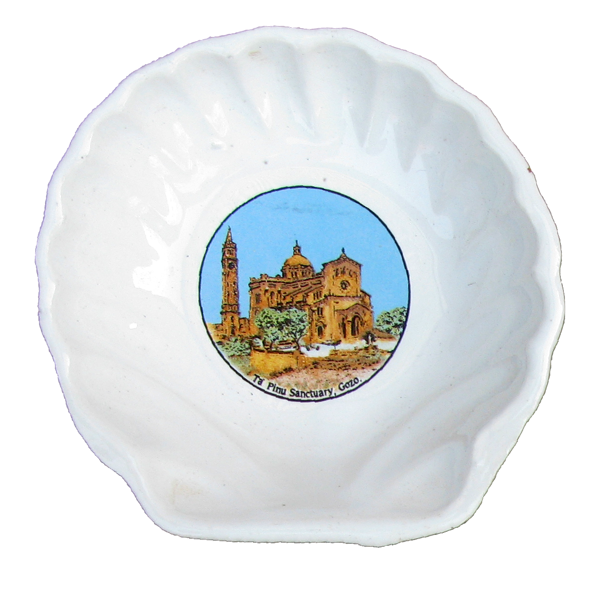 Mediterranean Island Souvenir Dishes, Set of 3