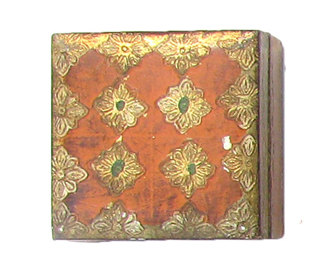 Mid-Century Italian Florentine Gilt Boxes & Tray, Set of 4