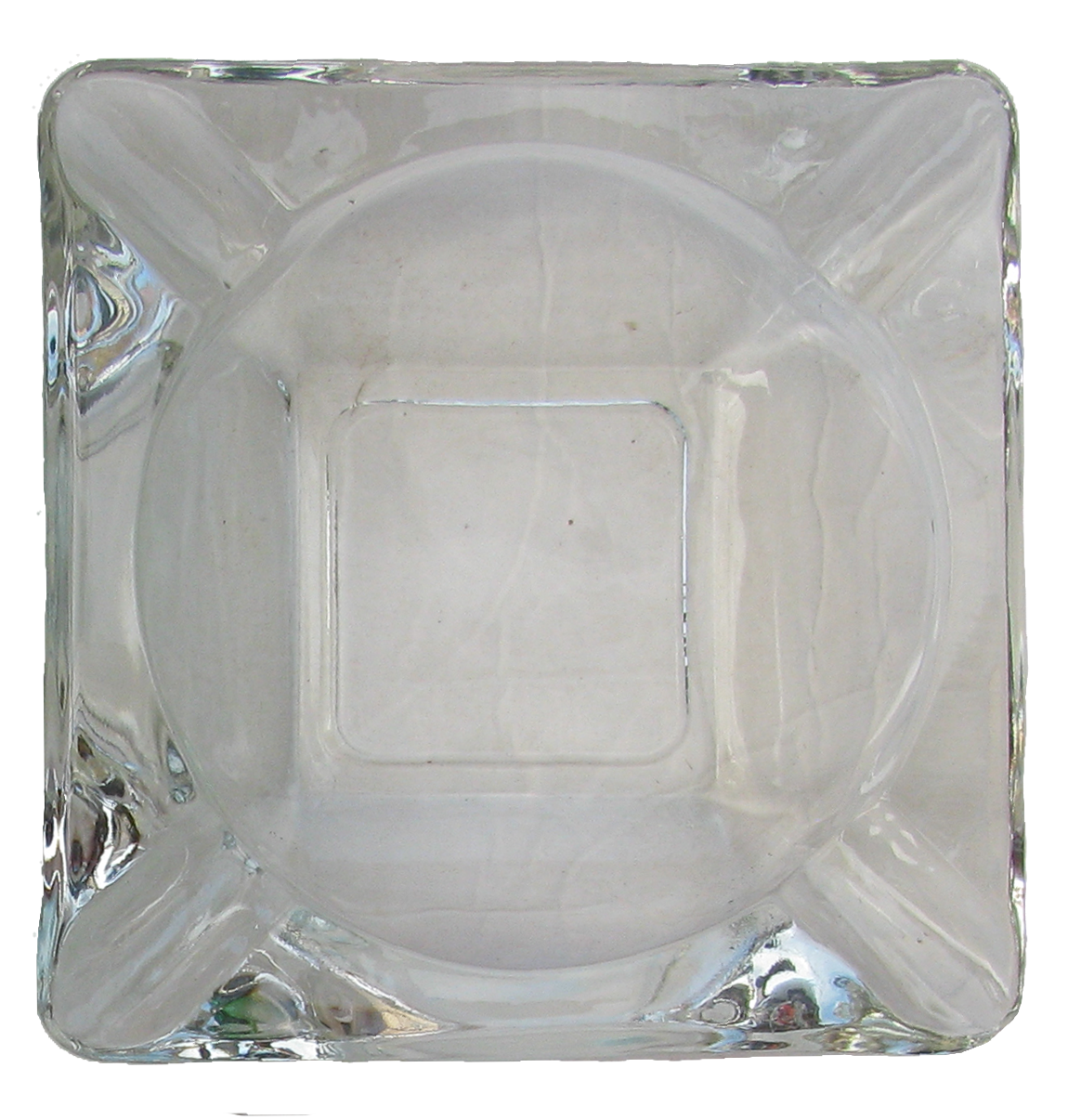 Mid-Century Modern Art Glass Ashtrays, Set of 4