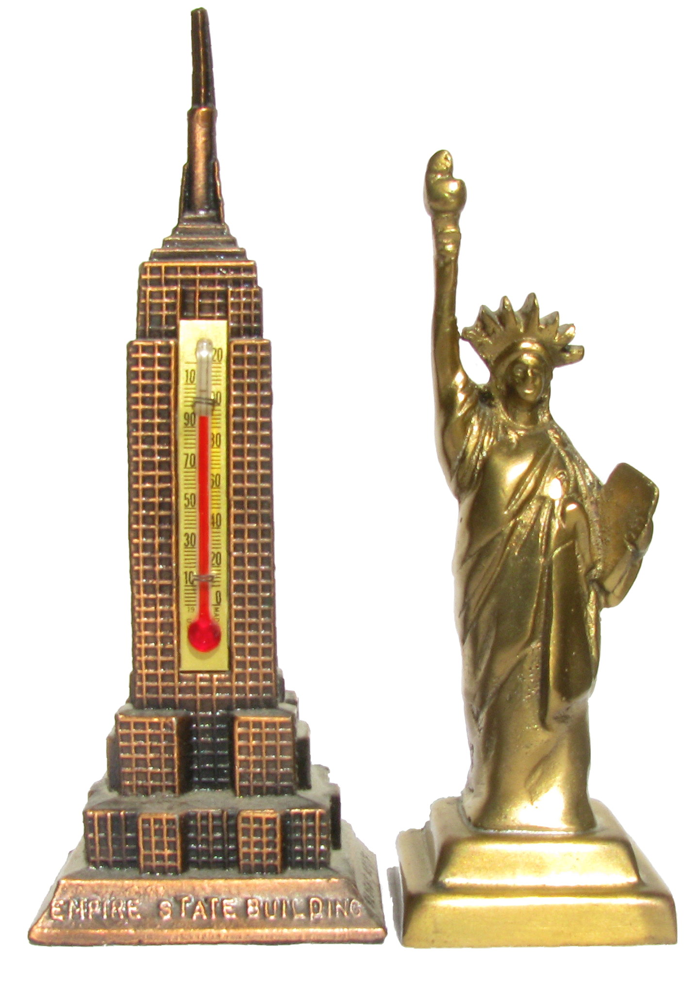 Midcentury Architectural Monument Models, Set of 2