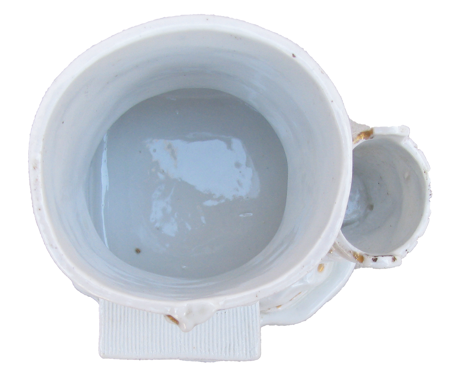 Porcelain Wishing Well Humidor / Match Striker