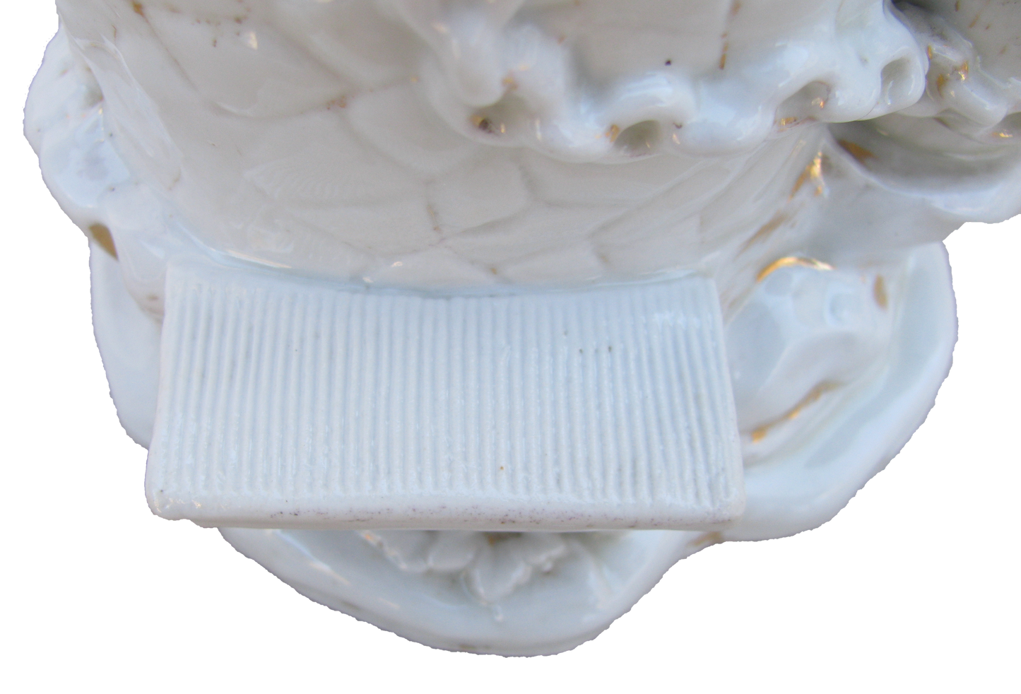 Porcelain Wishing Well Humidor / Match Striker