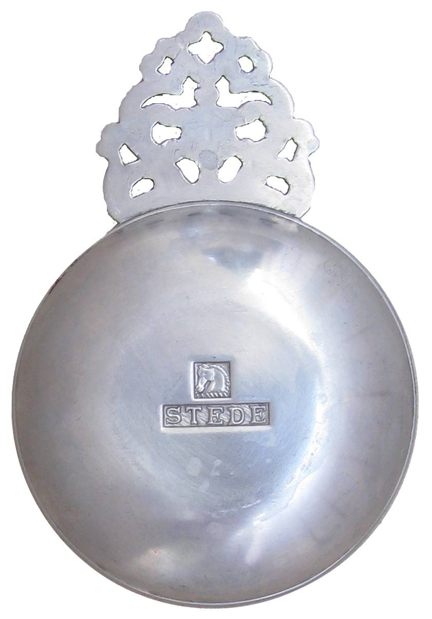 Stede Pewter Tastevins / Porrigers, Set of 4
