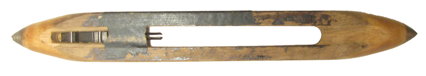 Vintage Belgian Weaving Loom Shuttles & Spools, S/4