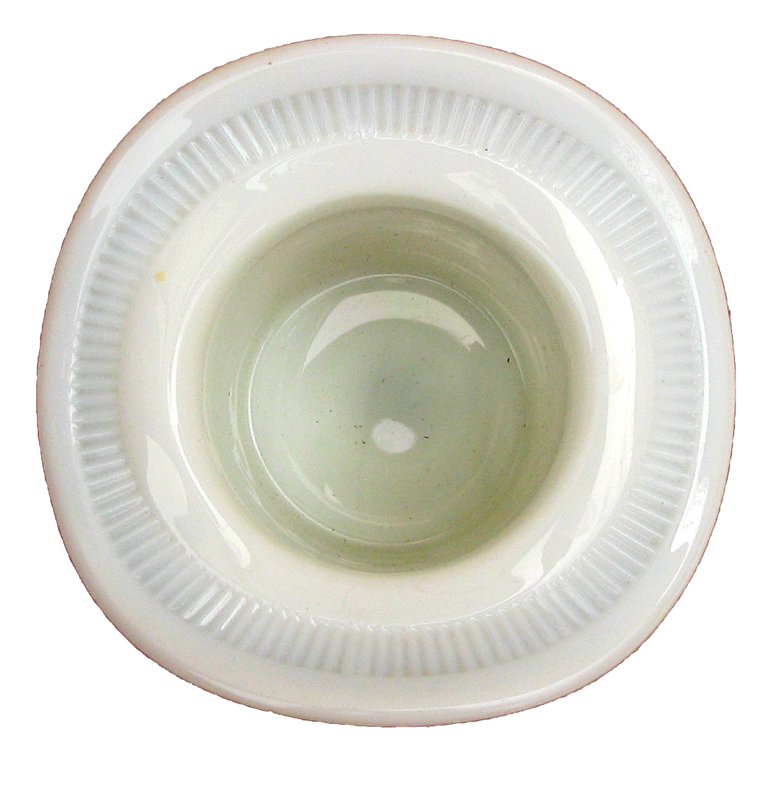 Vintage Opaline / Milk Glass Match Striker