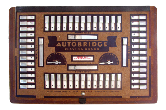 1937 Bridge Card Game Board Set