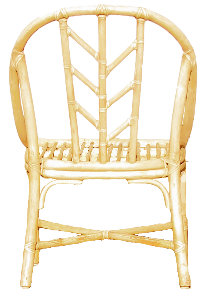 1960s McGuire Sun Bleached Bamboo Chairs, Set of 4