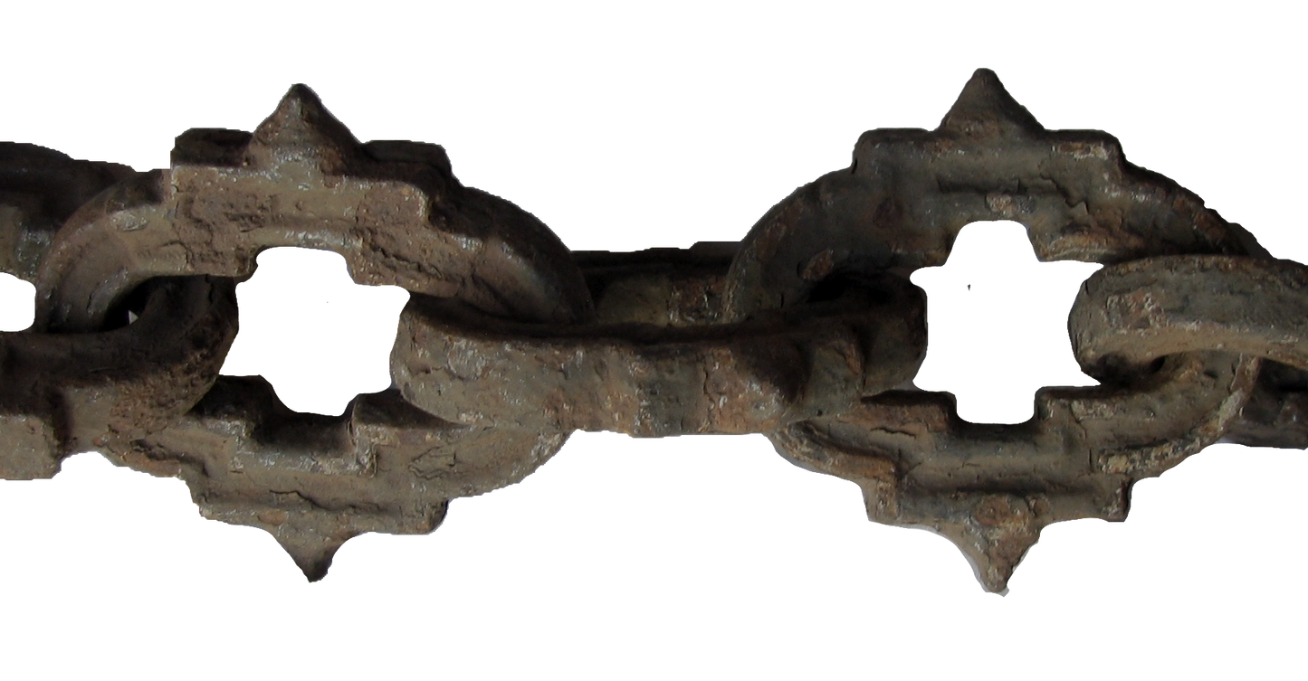 19th C. French Iron Garden Decorative Accent / Fence Panel