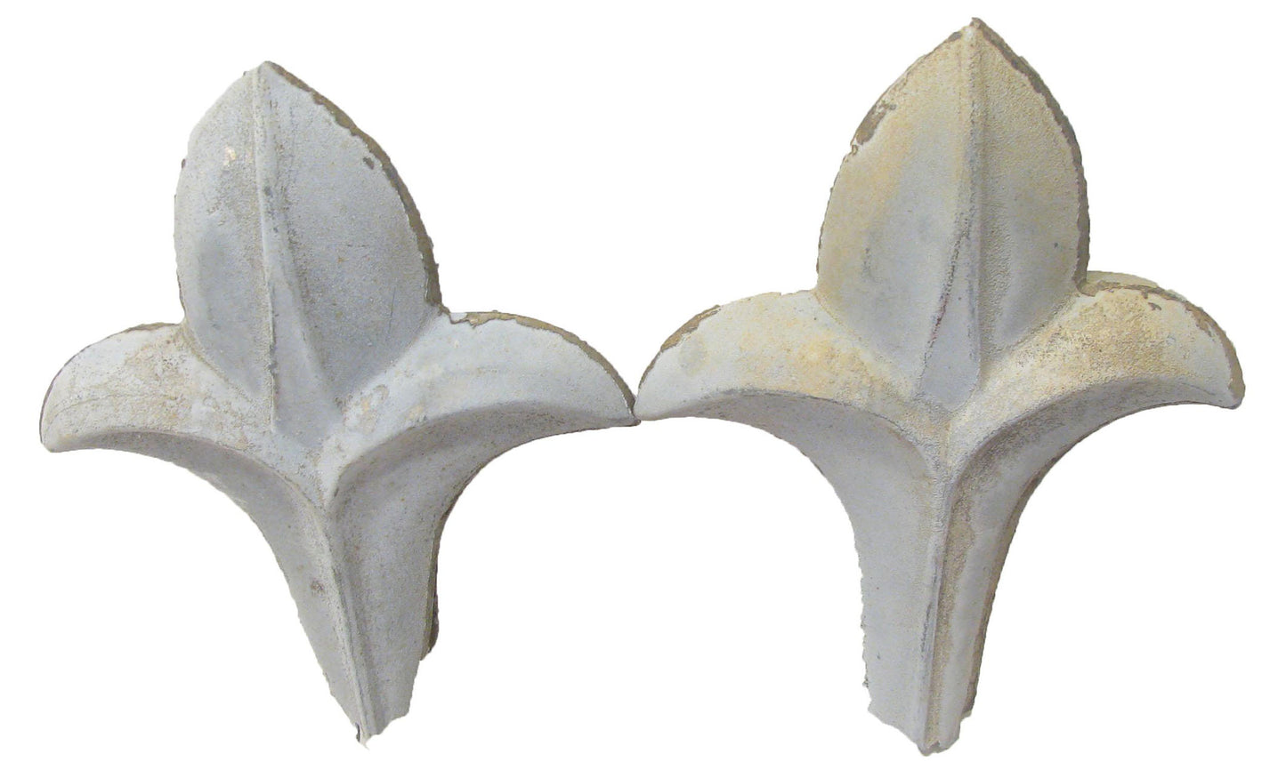 19th C. French Zinc Architectural Decoration, Pair.