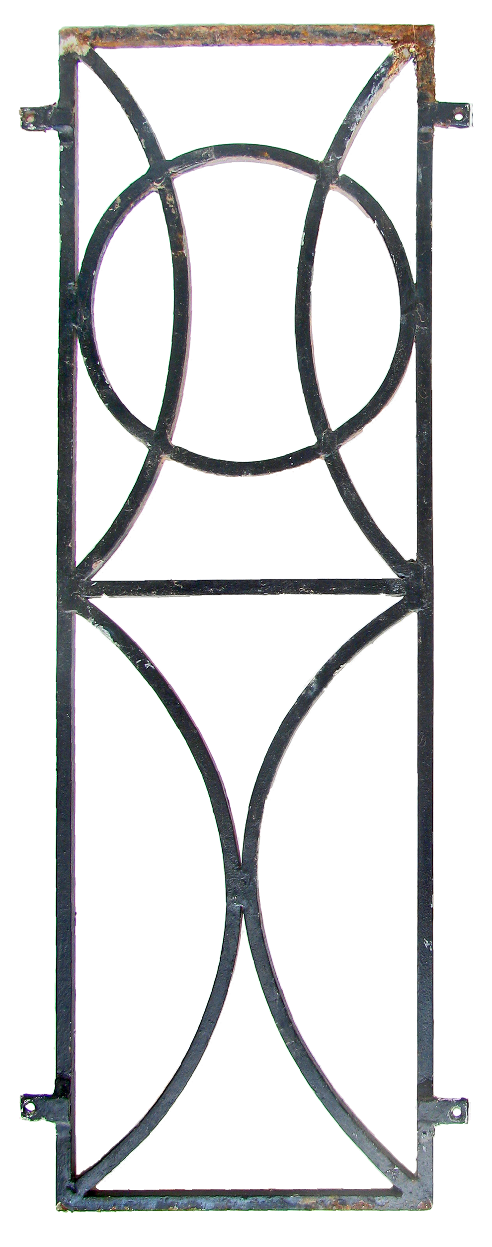 Art Deco Iron Architectural Elements, Pair