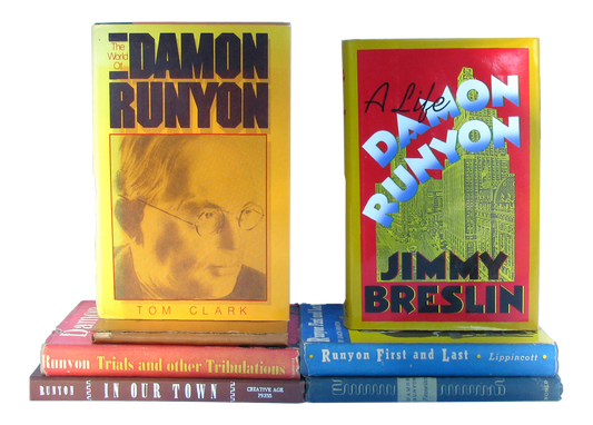 Damon Runyon Book Collection, 7 Volumes