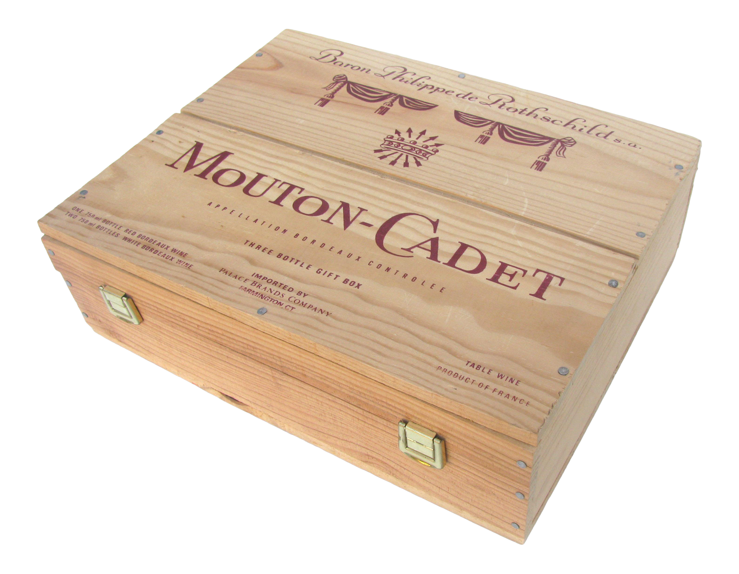 French Decorative Wine Presentation Box