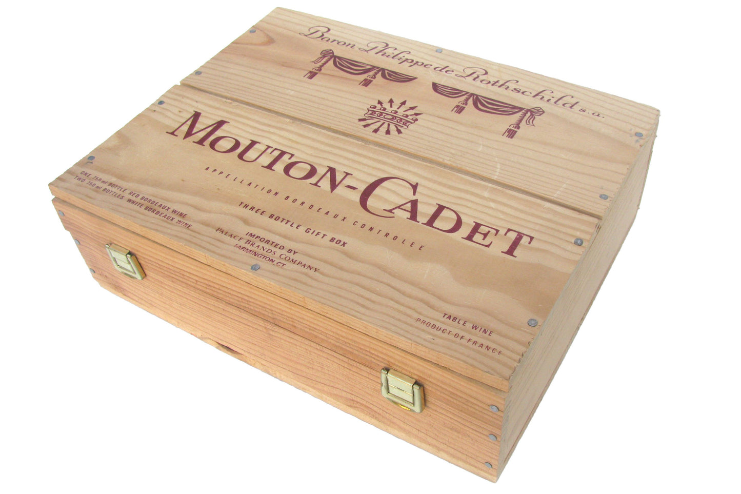 French Decorative Wine Presentation Box