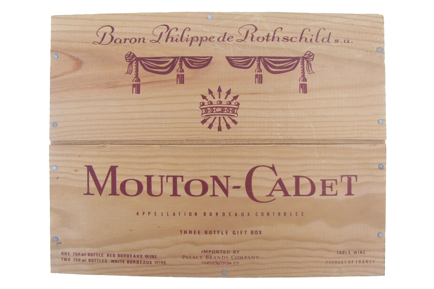 French Decorative Wine Presentation Box