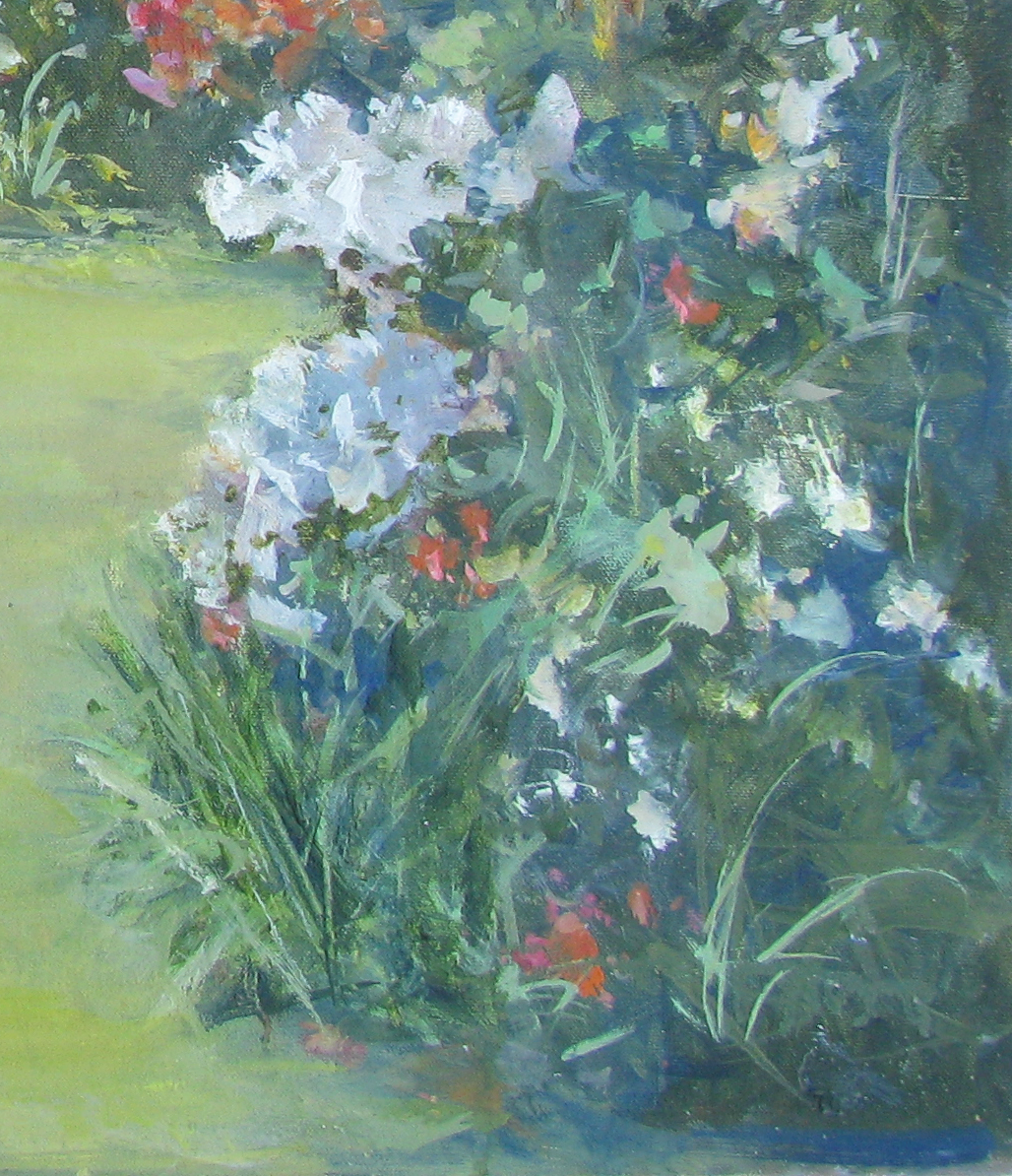 Impressionist Garden by b.j. Johnston