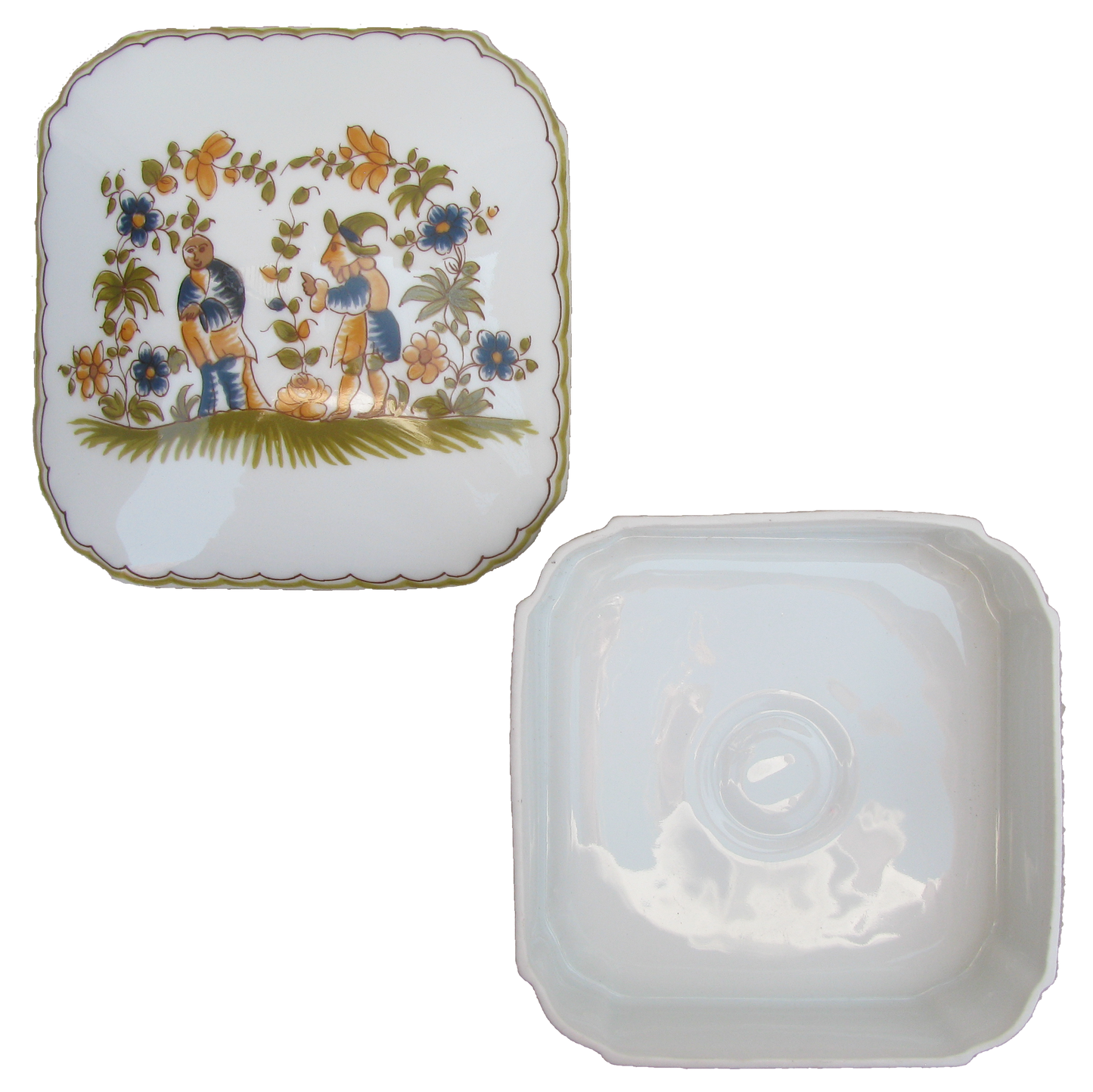 Large Limoges Porcelain Trinket / Vanity Box