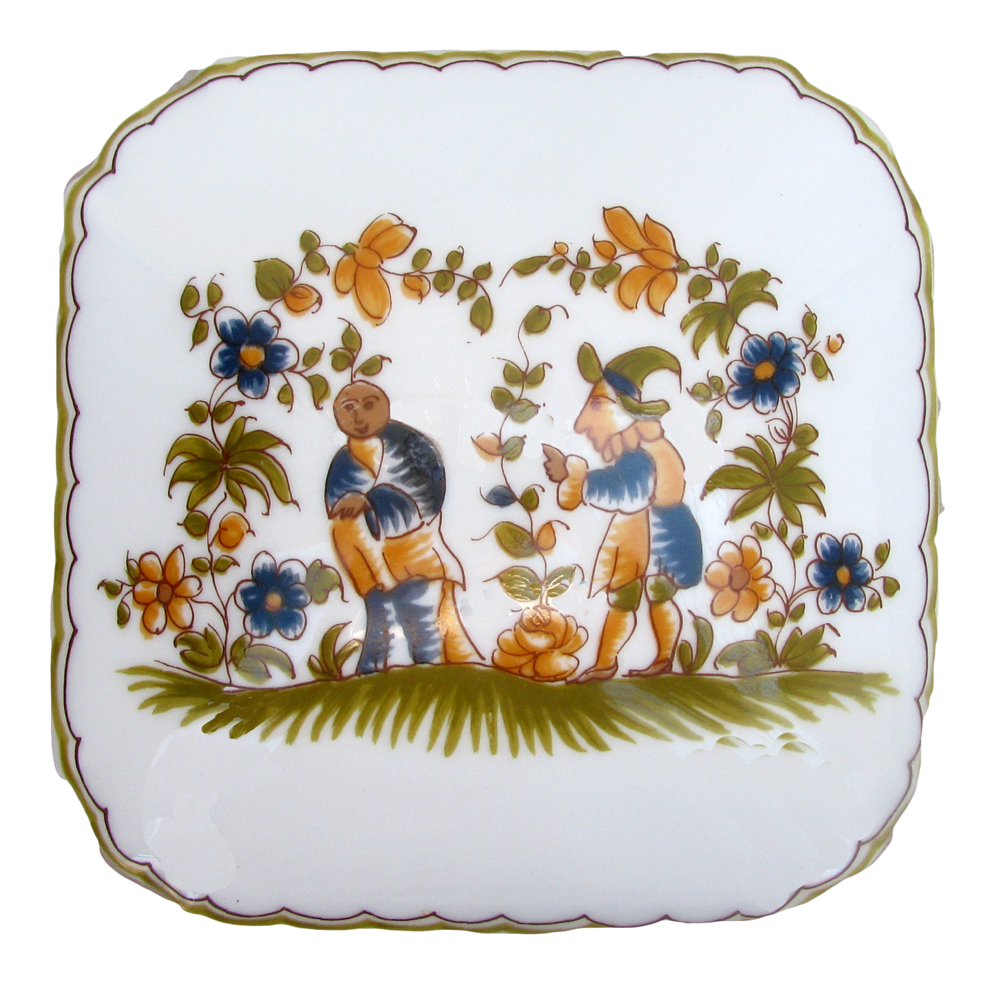 Large Limoges Porcelain Trinket / Vanity Box