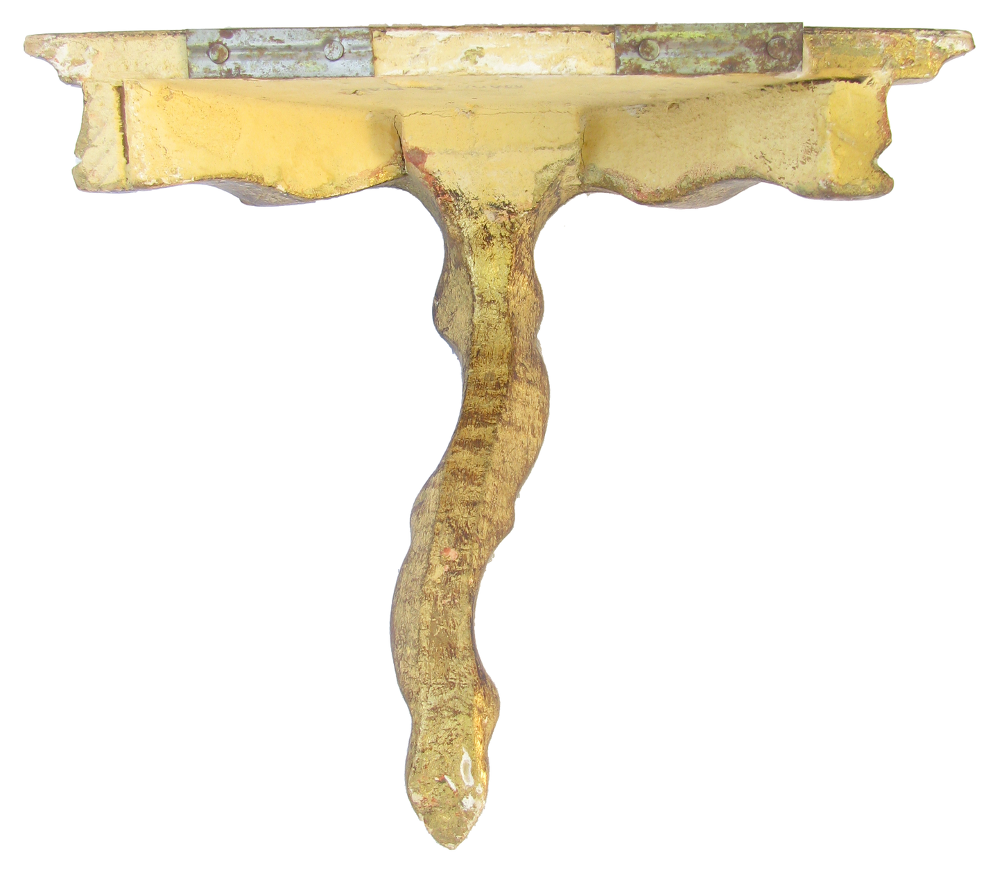 Mid 20th Century Italian Florentine Giltwood Decorative Wall / Shelf Bracket