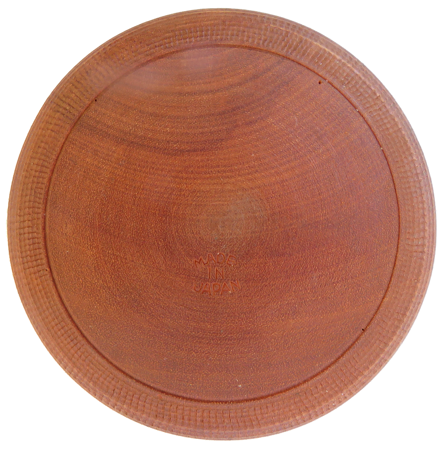 Mid-Century Modern Asian Teak Beverage Coasters, Set of 8