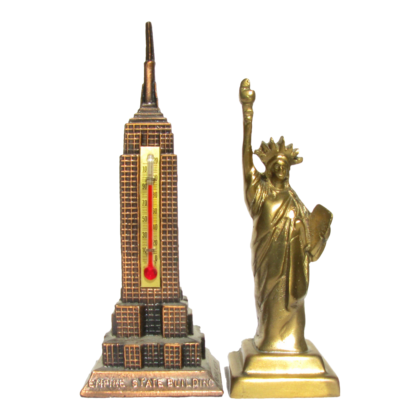 Midcentury Architectural Monument Models, Set of 2