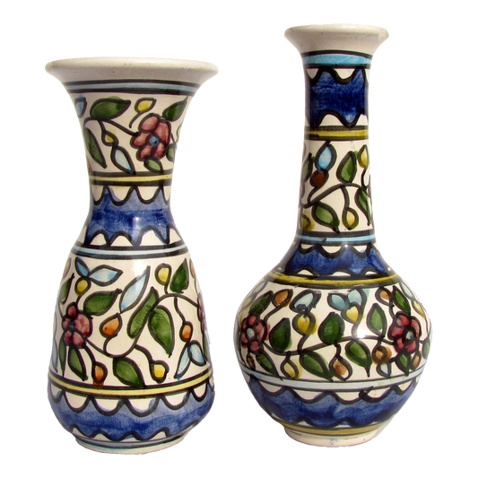 Middle Eastern Pottery Vessels, Pair