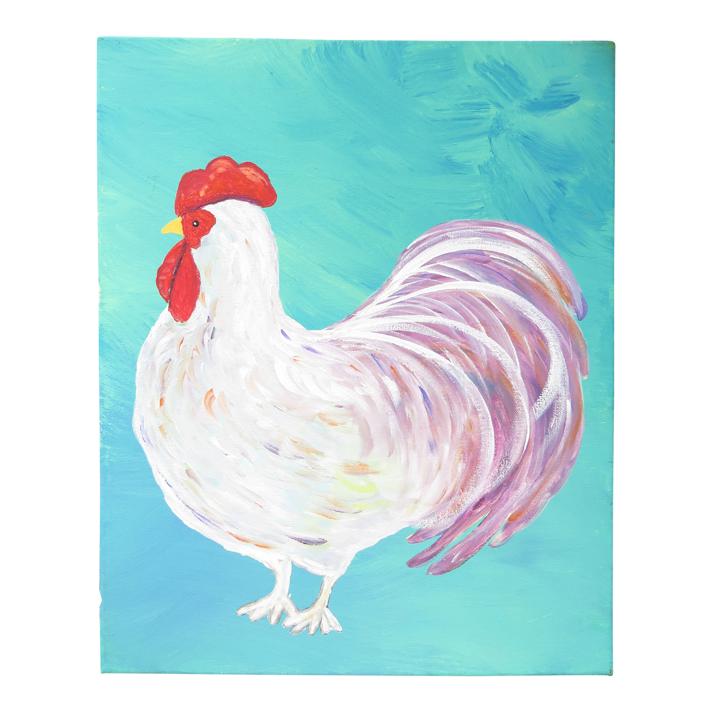 Naïve / Folk Art Rooster Painting