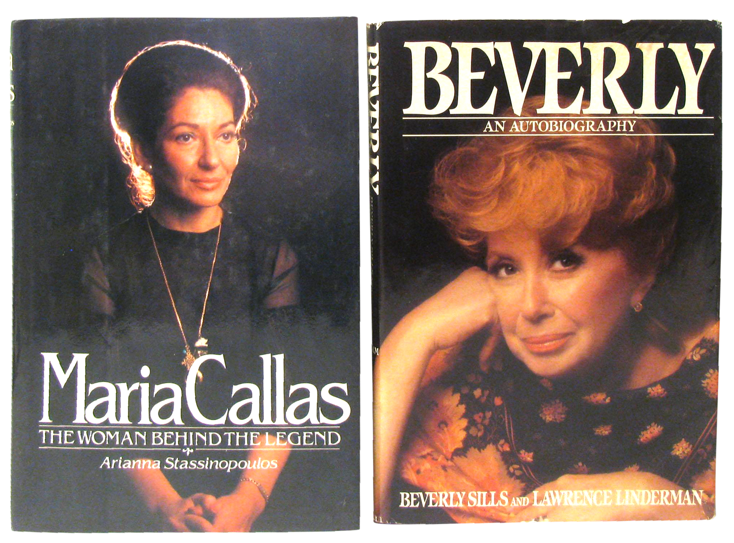 Opera Legend Book Collection - Maria Callas & Beverly Sills, Set of 2