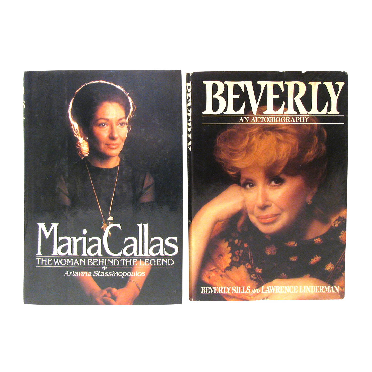 Opera Legend Book Collection - Maria Callas & Beverly Sills, Set of 2