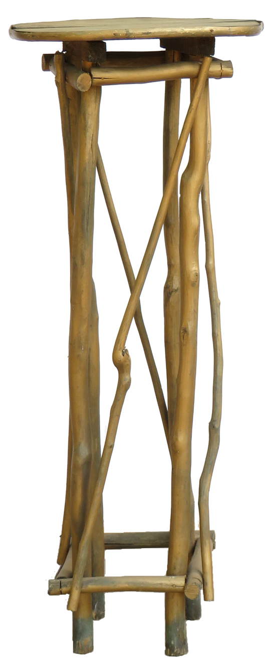 Organic Chic Artisan-Created Gilded Twig Table