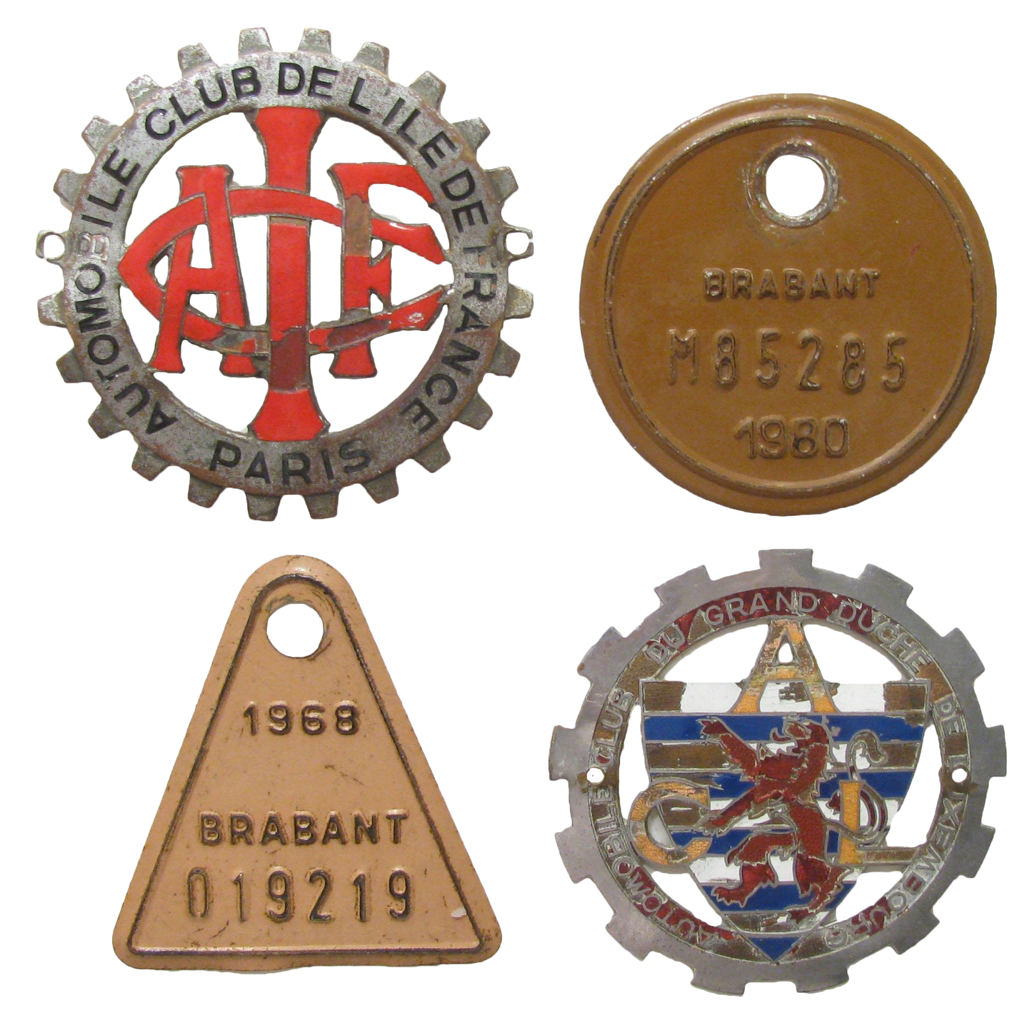 Paris & European Vehicle Badges, S/4