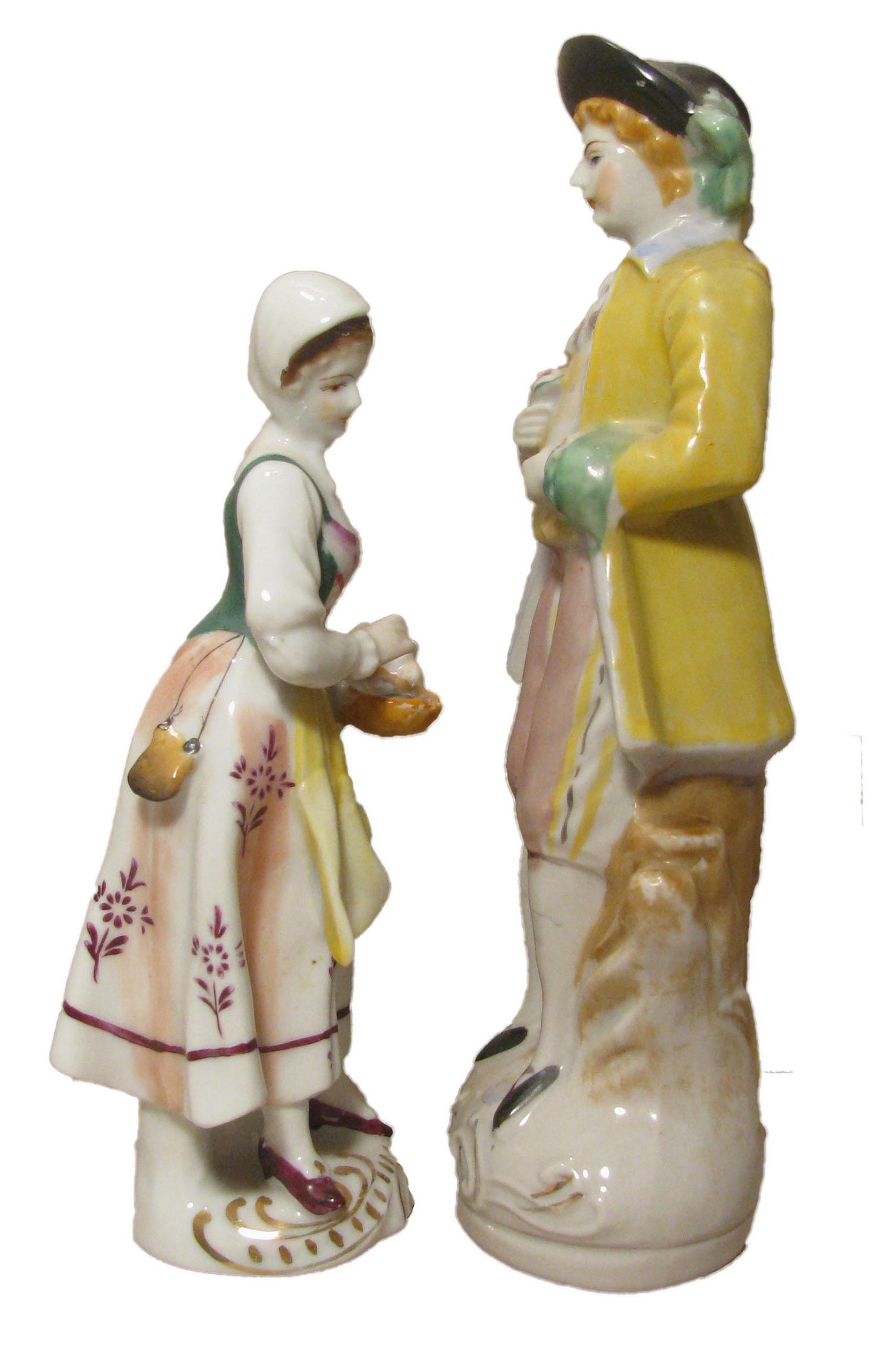 Staffordshire Style Figurines - A Pair