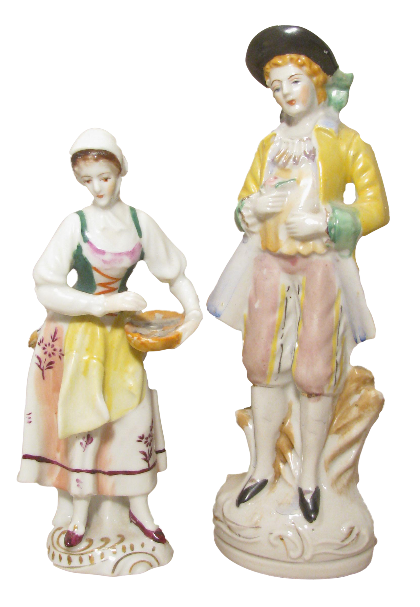 Staffordshire Style Figurines - A Pair