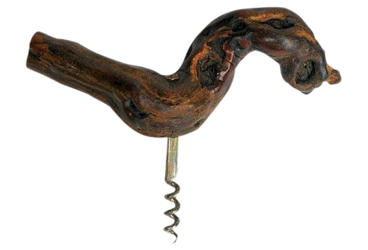 Vintage French Grapevine Corkscrew