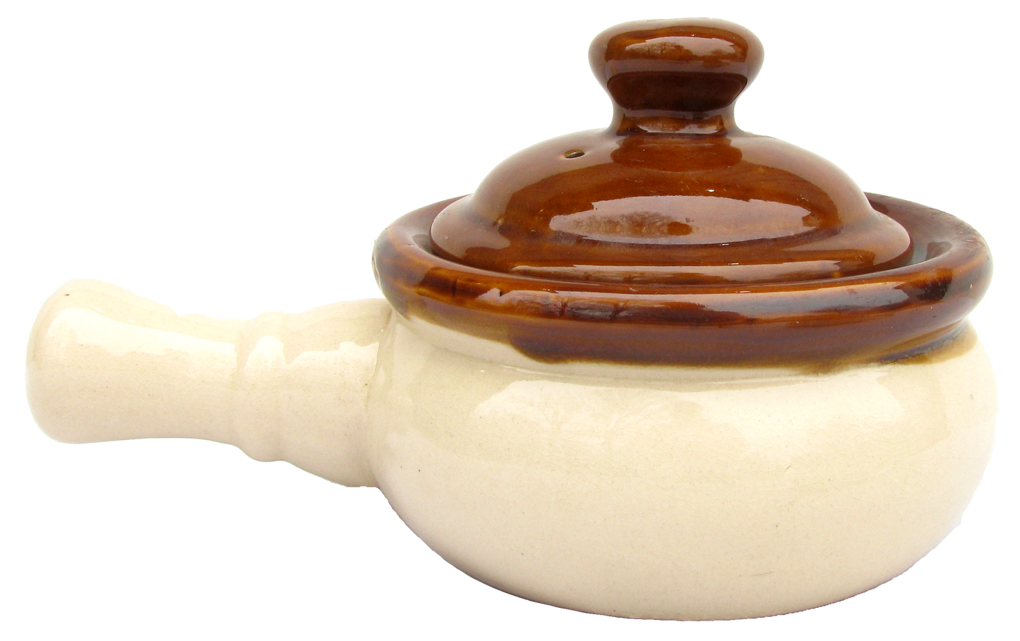 Vintage French Onion Soup Bowls W/ Lids & Handles, Pair