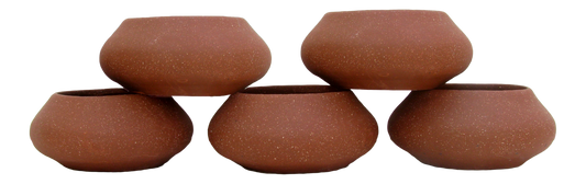 Vintage Terracotta Bowl Collection, Set of 5